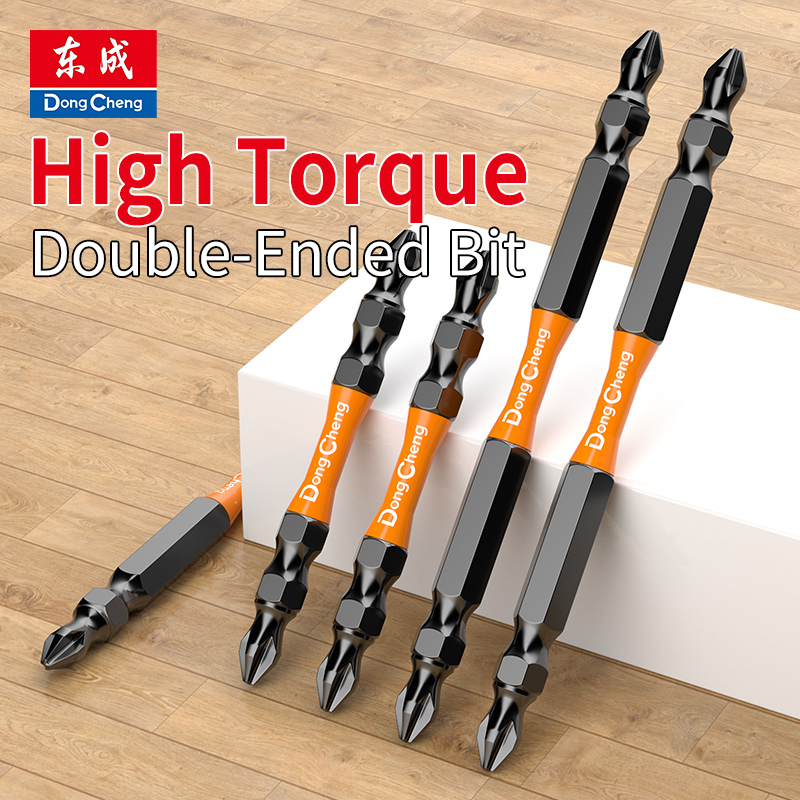 Power Tools Zones - PH2フィリップスビット両端S2合金鋼磁気トルクゾーンインパクト六角軸防錆ドライバービット電動工具部品