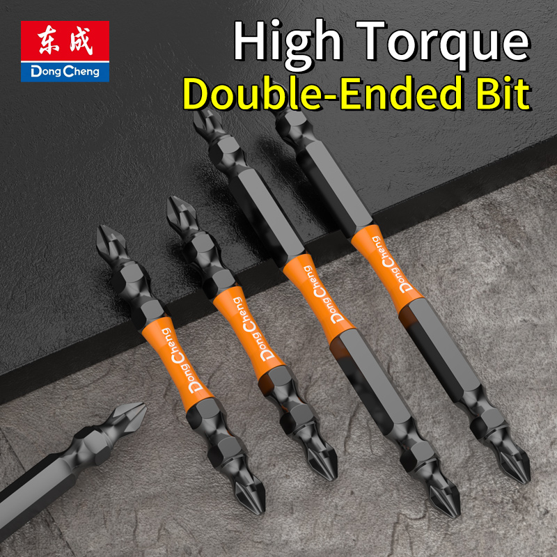 Power Tools Zones - PH2フィリップスビット両端磁性S2合金鋼トルションゾーンインパクト六角軸防錆ドライバービット電動工具部品