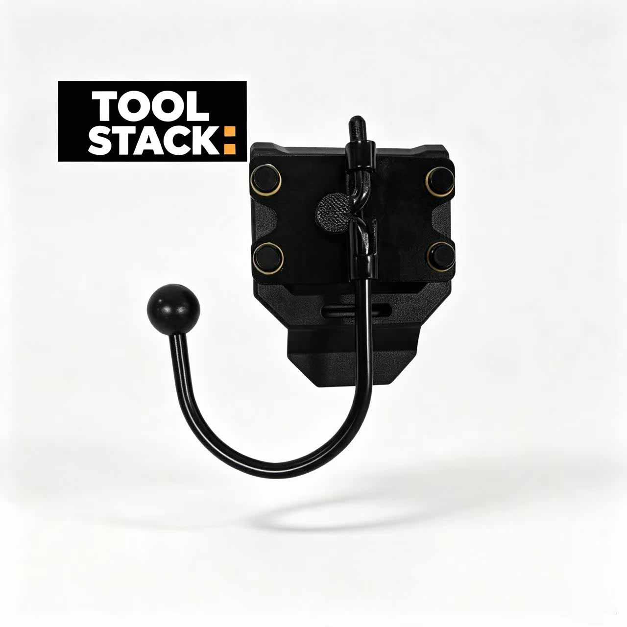 Power Tools Jack Hammer - TOOLSTACK 多機能ハンドツールフック。電動ドリルやハンマーに取り付け可能な携帯用ベルトフック。汎用フック。