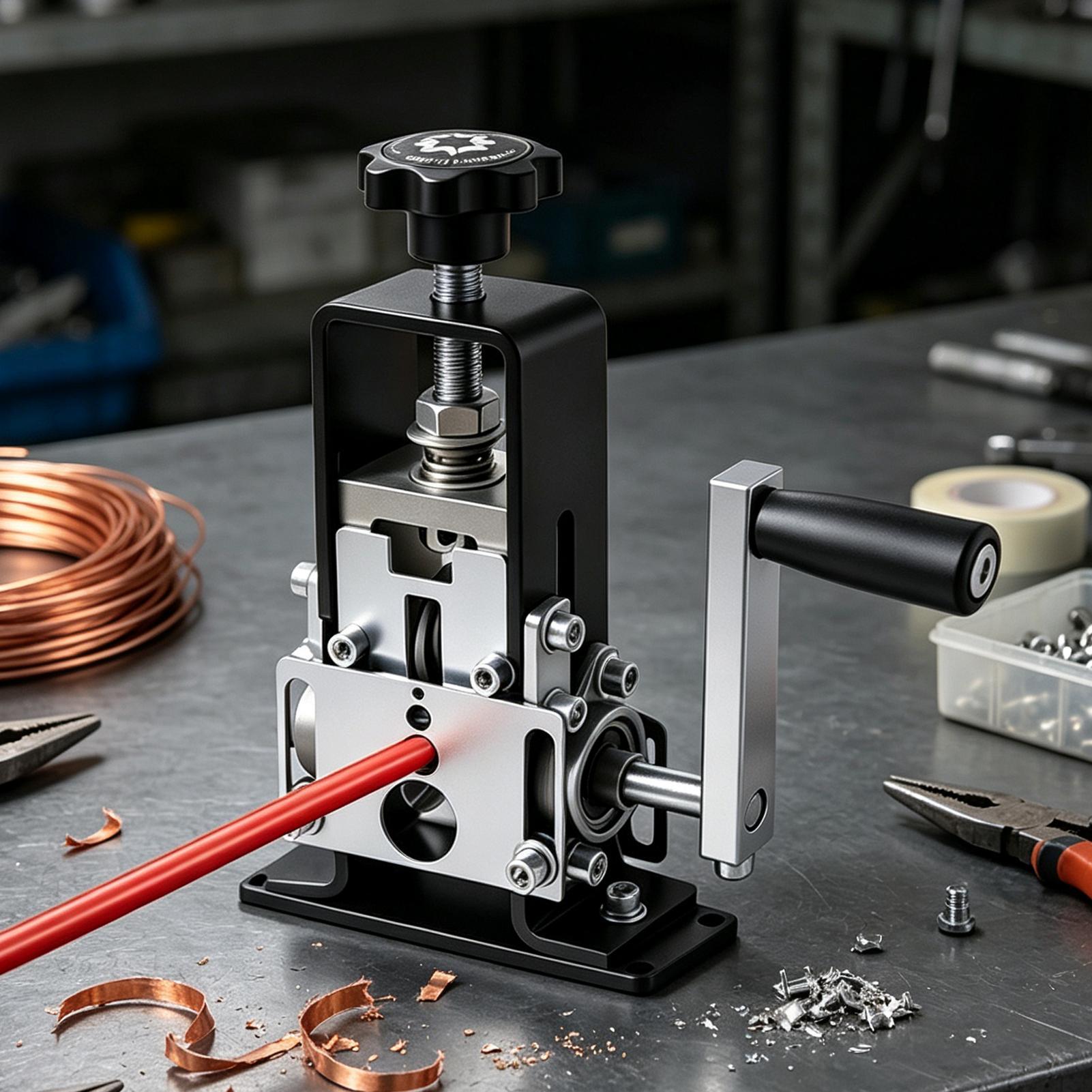 Power Tools For Home - ワイヤーストリッパーマシン多機能精密ポータブルドリル式ワイヤーストリッパーツールケーブルカッター産業用家庭用ガレージ用