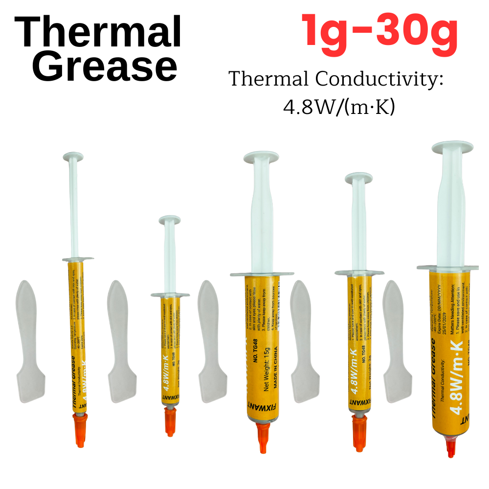 Power Tools Grease - 熱伝導性グリースペーストシリコーン石膏ヒートシンクコンパウンドCPUコンピュータ用4.8W/m.K放熱シリコーンペースト