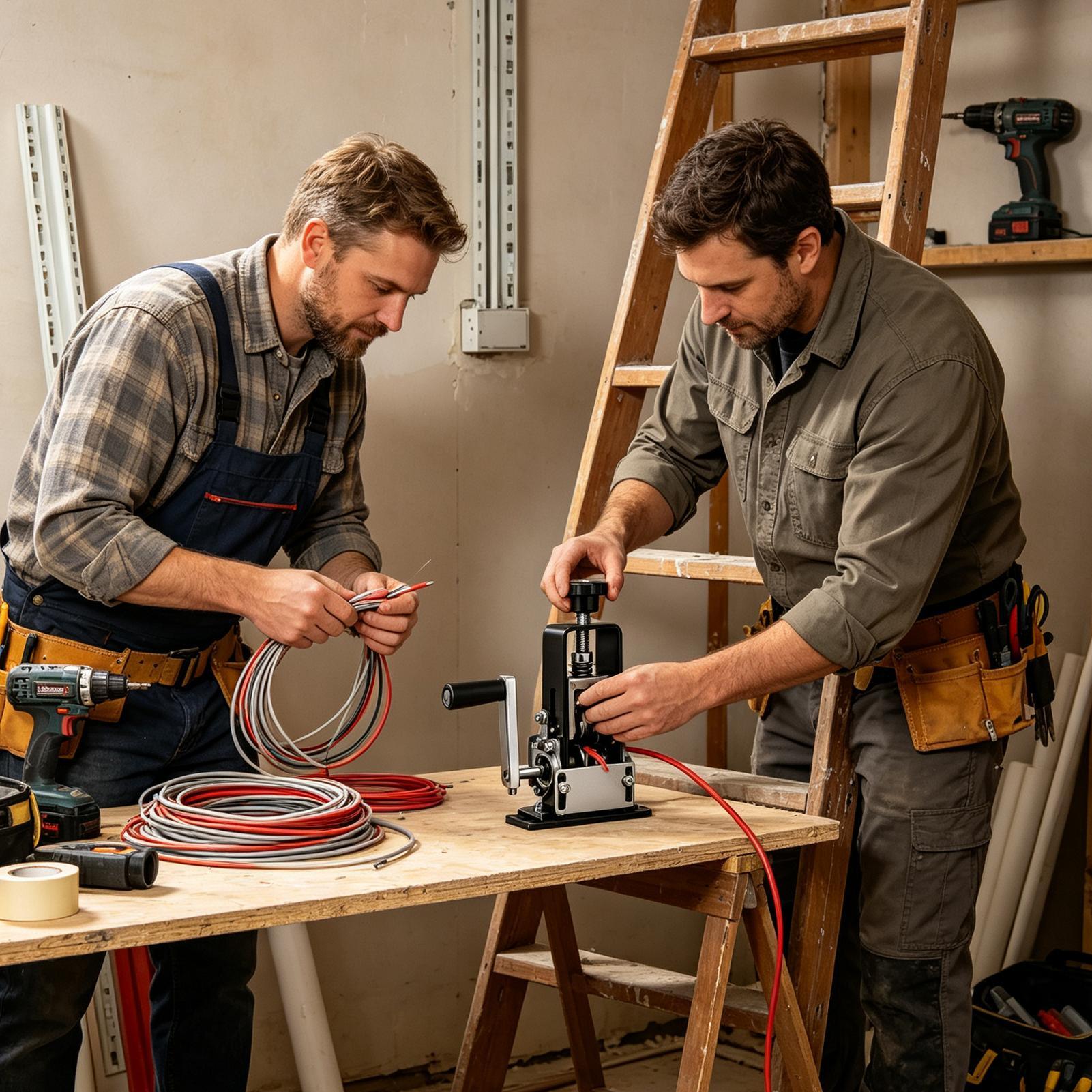 ワイヤーストリッピングマシン多機能精密ポータブルドリル式ワイ - Power Tools For Home のレビューと価格