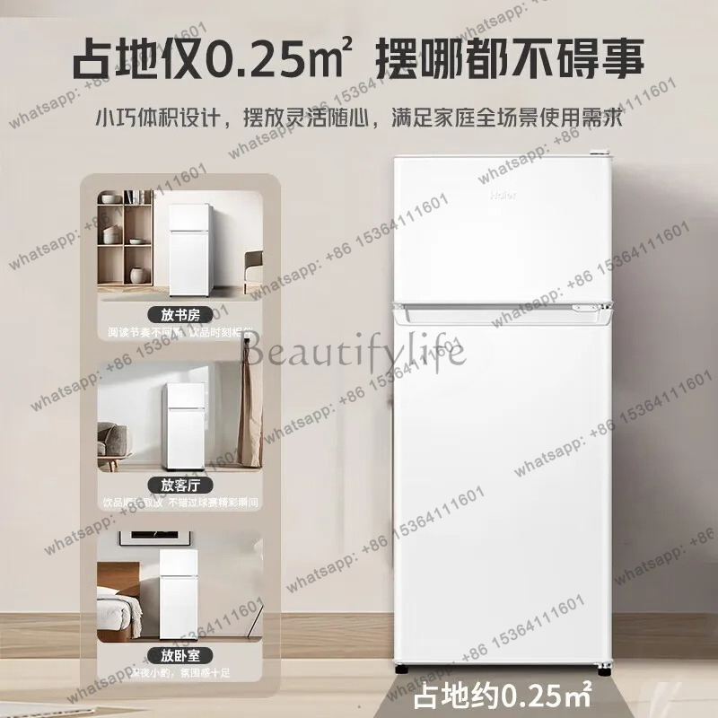 冷蔵庫、小型家庭用両開きミニ省エネ静音レンタルルーム、2ドア - Power Tools Rental のレビューと価格