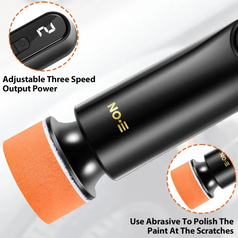 ミニワイヤレスカーポリッシャー、研磨機、ワックスがけ、電気、 - Power Tools Grease のレビューと価格