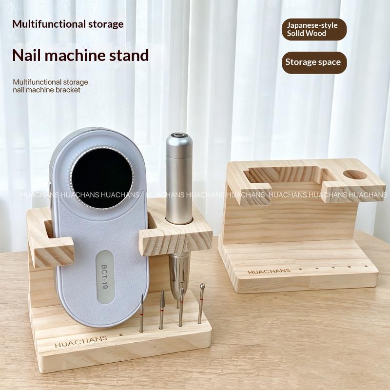 ポータブル木製ネイルドリルビットホルダー 1 個マニキュアツ - Power Tools For Home のレビューと価格