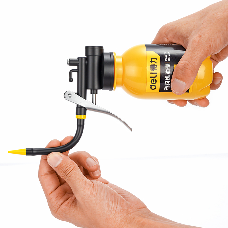 デリ高圧オイル缶手動潤滑剤ディスペンサー金属プラスチックロン - Power Tools Grease のレビューと価格