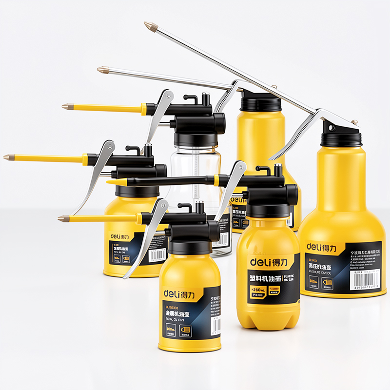 デリ高圧オイル缶手動潤滑剤ディスペンサー金属プラスチックロン - Power Tools Grease のレビューと価格