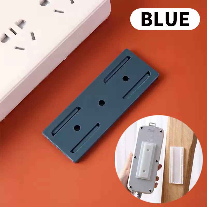 自己粘着式電源タップ固定器 壁掛け式 穴あけ不要 プラグホル - Power Tools For Home のレビューと価格