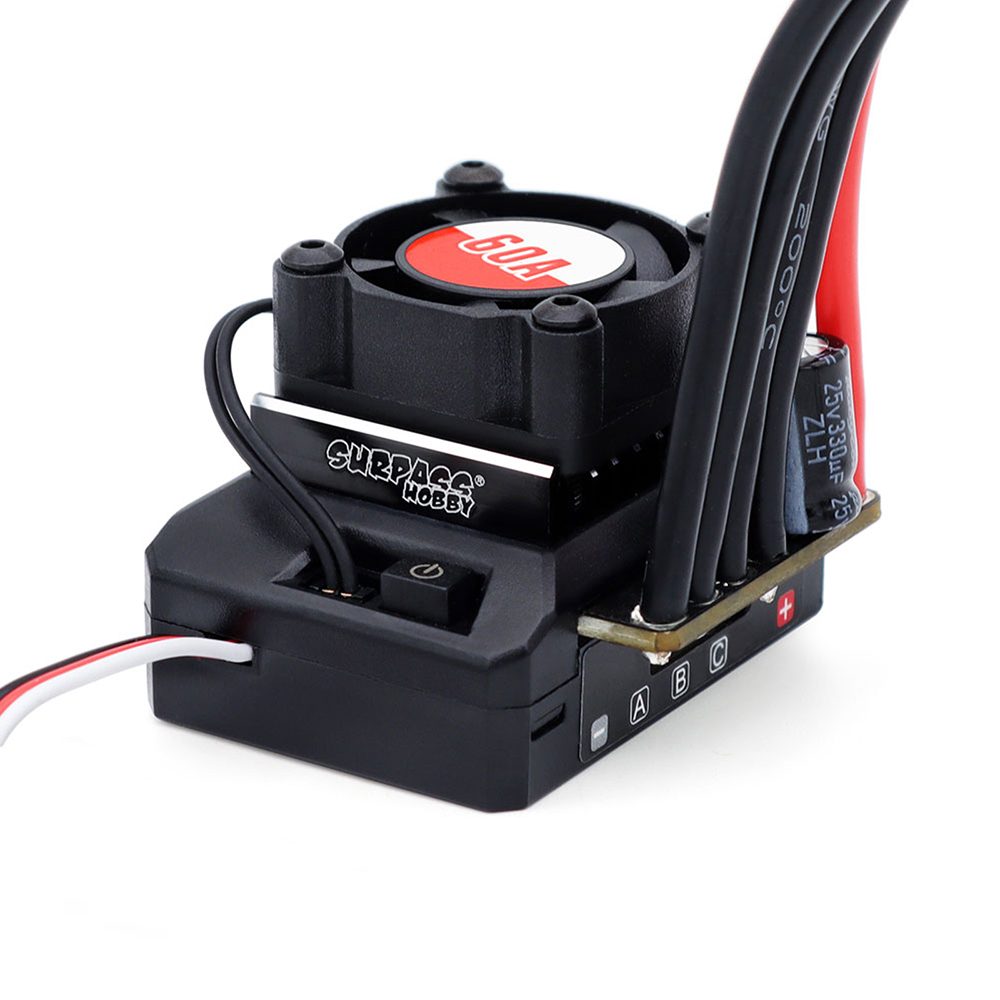 Rocket-RC モーターESCコンボ センサー付き S5 - Combo Power Tools のレビューと価格