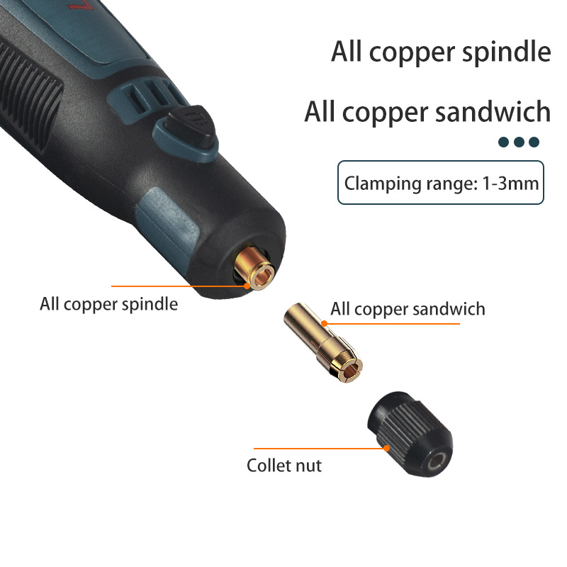 USBコードレス電動グラインダー ポータブル彫刻ツールセット - Power Tools For Home のレビューと価格