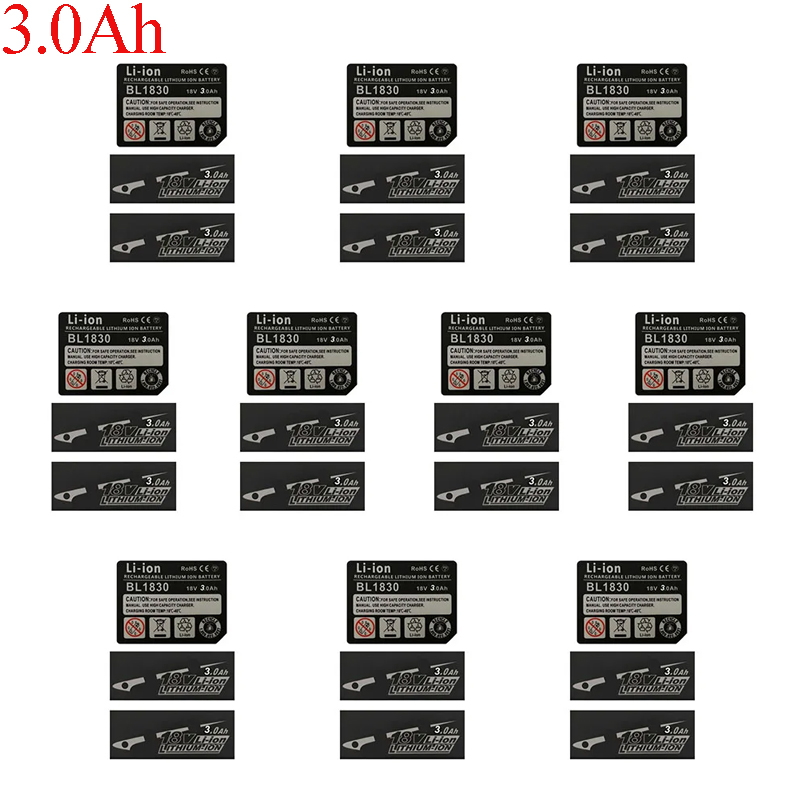 マキタ18V 3Ah 4Ah 5Ah 6Ah 9Ah BL1 - Power Tools Jack Hammer のレビューと価格