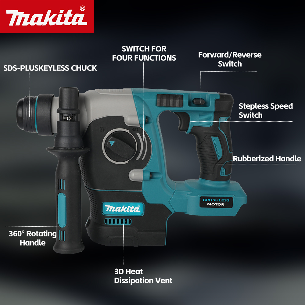 マキタ DCH273 18V ブラシレス SDS ロータリー - Power Tools Jack Hammer のレビューと価格