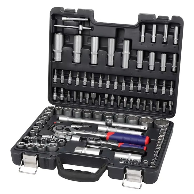 108ピース プロ仕様 自動車修理工具セット CRV鋼製レン - Power Tools Kit Set のレビューと価格