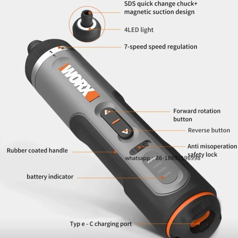 30 ビットセット電動工具 WX242 電気ドライバーセット - Power Tools For Home のレビューと価格