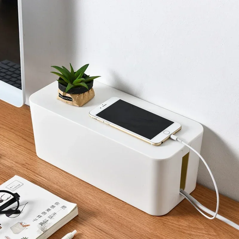 ケーブル収納ボックス デスクトップ電源タップ収納ボックス 防 - Power Tools For Home のレビューと価格
