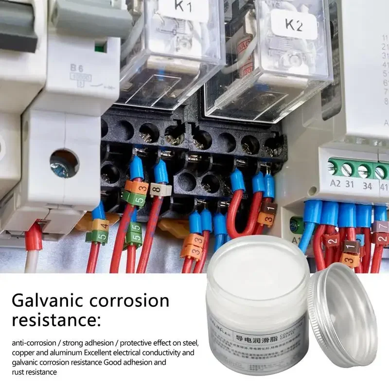 100 グラム電気接触グリース導電性ペースト電気コンパウンド - Power Tools Grease のレビューと価格