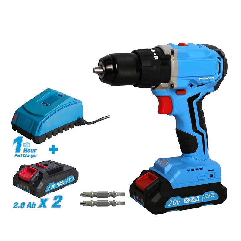 20Vコードレスブラシレスドリルパワーツールセット、リチウム - Power Tools Kit Set のレビューと価格