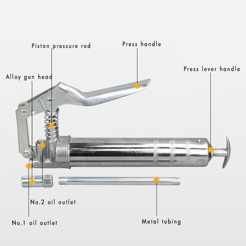 ミニ手動グリースガン4000 PSI,120cc,プレス,合 - Power Tools Grease のレビューと価格