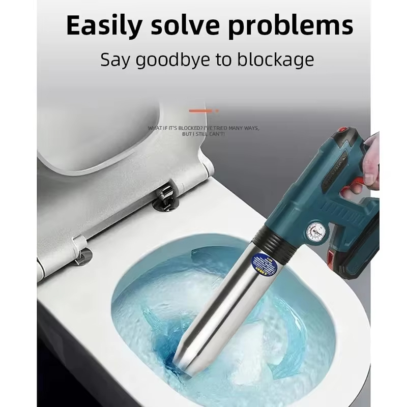 電動エアープランジャー式トイレ詰まり除去ツール - 強力なパ - Power Tools For Home のレビューと価格