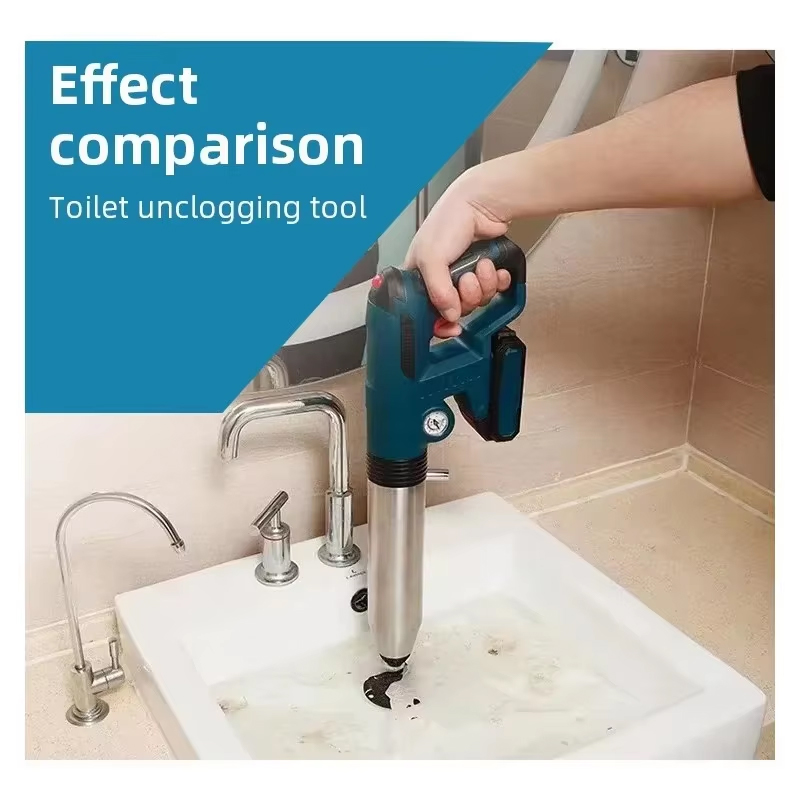 電動エアープランジャー式トイレ詰まり除去ツール - 強力なパ - Power Tools For Home のレビューと価格