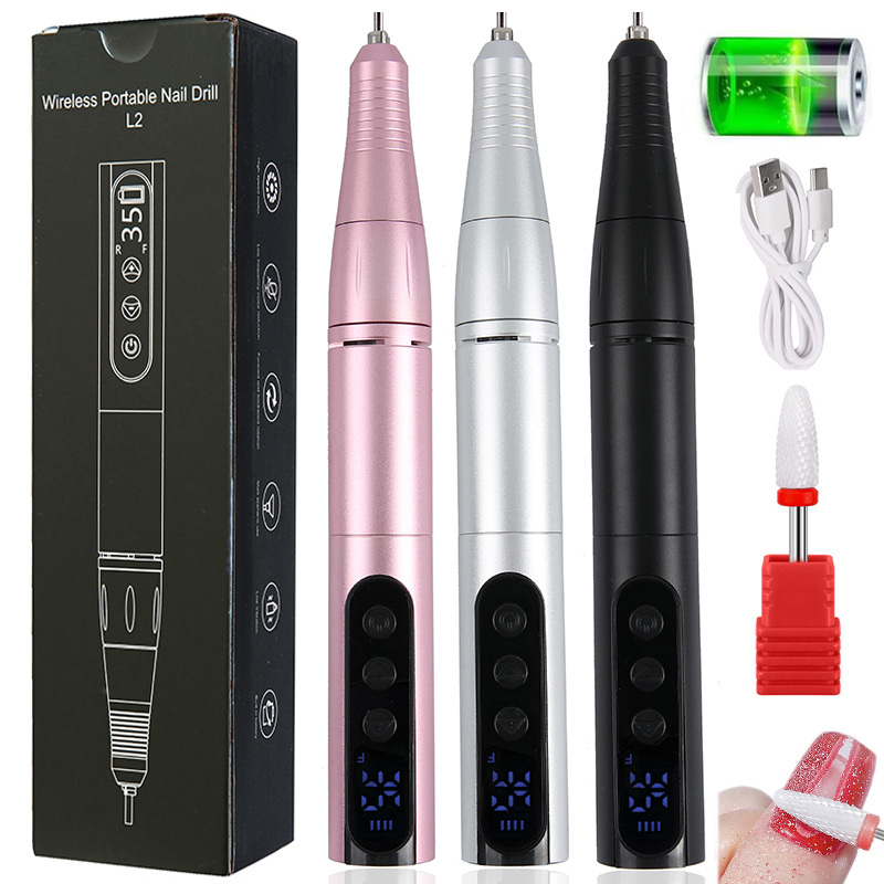 ワイヤレス 35000RPM ネイルドリルペン USB ネイ - Combo Power Tools のレビューと価格
